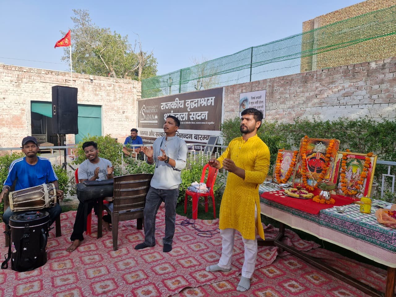 Spiritual session at Shakuntala Sadan